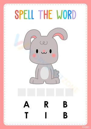 Animal words 13