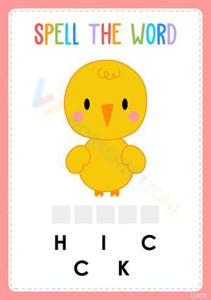 Animal words 30