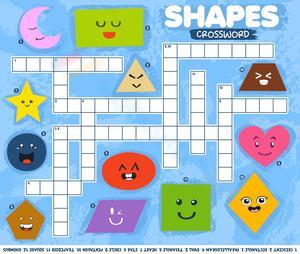 Shapes Crossword