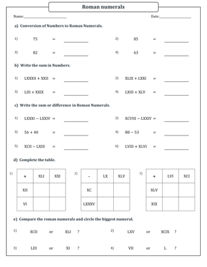 Worksheet for Mastering Addition & Subtraction