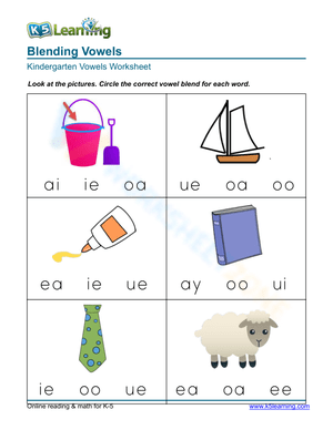 Blending Vowels 1