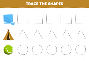 Engaging Worksheet: Tracing Shapes Fun