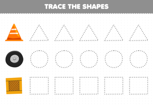 Tracing Shapes: Enhance Motor Skills in Kids