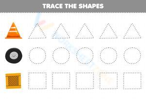 Tracing Shapes: Enhance Motor Skills in Kids