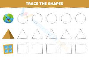 Boost Learning with Tracing Shapes Worksheet