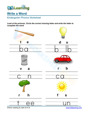 Write a Word 5