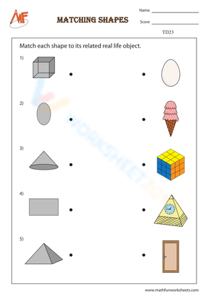 3D Shape Matching Skill Practice