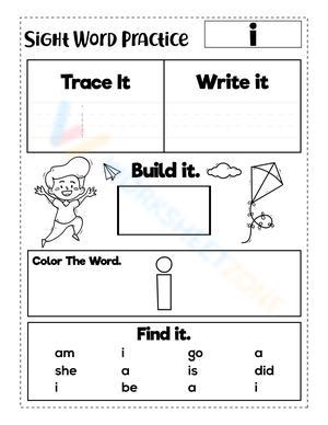 Sight Word "i"