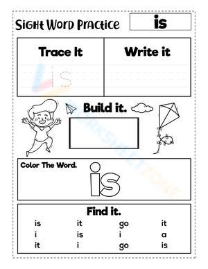 Sight Word "is"