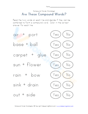 Are These Compound Words? 4