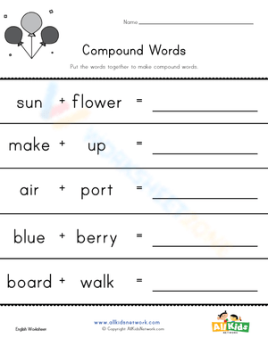 Compound words 1