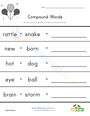 Compound words 8