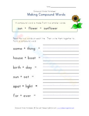 Creating Compound Words 5