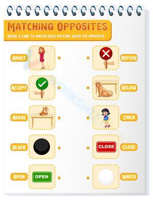 Matching opposites 3