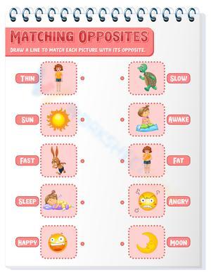 Matching opposites 4