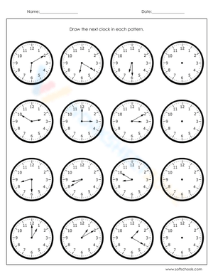 Practice Drawing the Clock