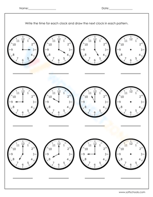 Time and Clock: Reading time skill