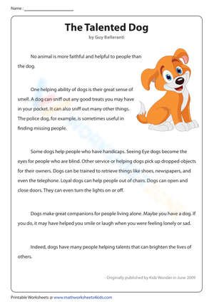 The Talented Dog