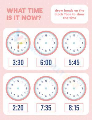 What time is it now? 4