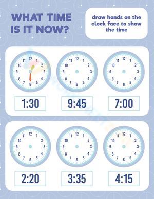 What time is it now? 6
