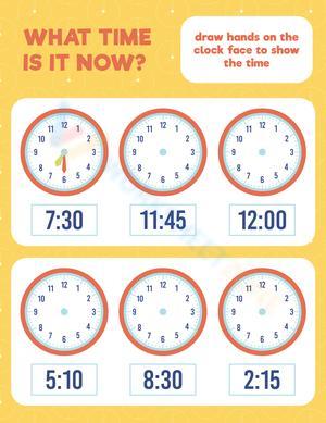 What time is it now? 9