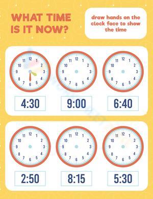 What time is it now? 10