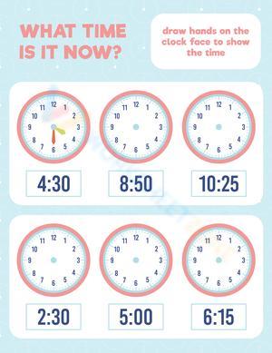 What time is it now? 13
