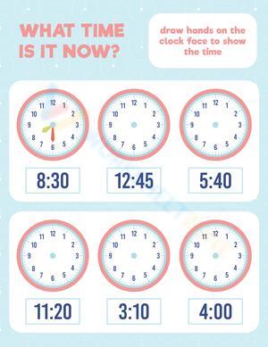 What time is it now? 14