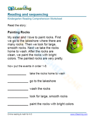 Reading and sequencing 3