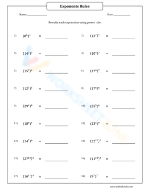 Rewrite using power rule 2