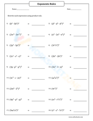 Exponents Rules 1