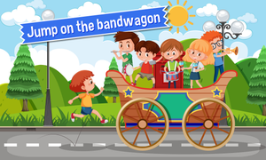 Jump on the Bandwagon Idiom Worksheet | Essential ELA