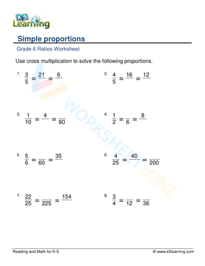 Simple proportions 5