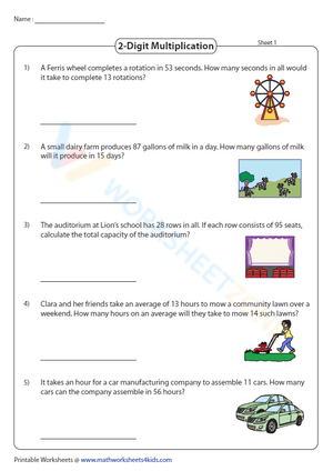 Practice 2-Digit Multiplication