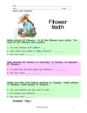 Flower Math