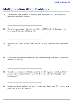 Enhance Math With Multiplication Word Problems