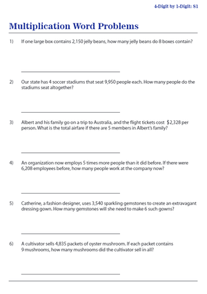 Mastering Multiplication Word Problems