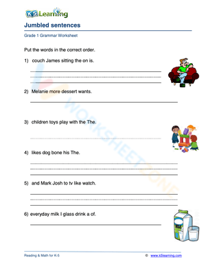 Jumbled sentences 2