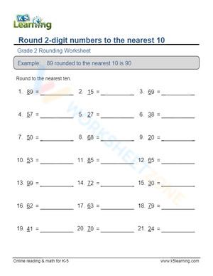Master Rounding 2-Digit Numbers to the Nearest 10