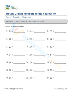 Improve Number Sense: Rounding to the Nearest 10