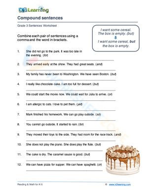 Compound sentences 4