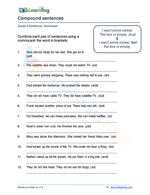 Compound sentences 5