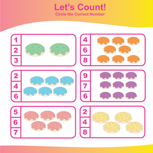 Combining Counting and Letters in This Worksheet
