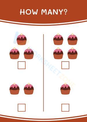 Interactive Object Counting Worksheet for Children