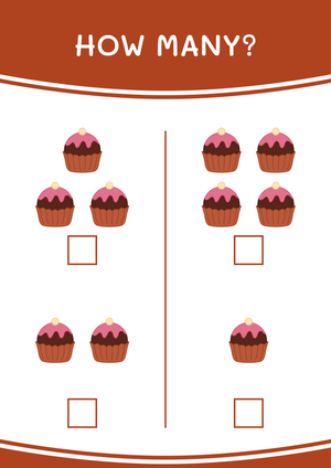 Interactive Object Counting Worksheet for Children