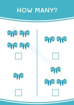 Engaging 'How Many' Worksheet for Early Learners
