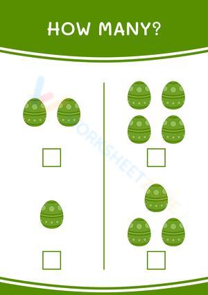 Printable Counting Worksheet for Enhancing Math Skills