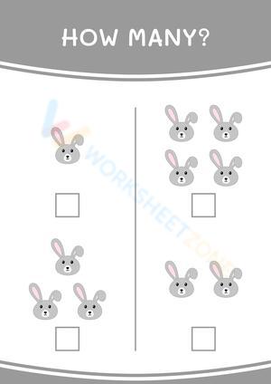 Practice Basic Counting Skills with This Worksheet