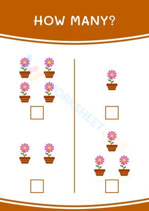 Effective Counting Practice Worksheet for Young Kids