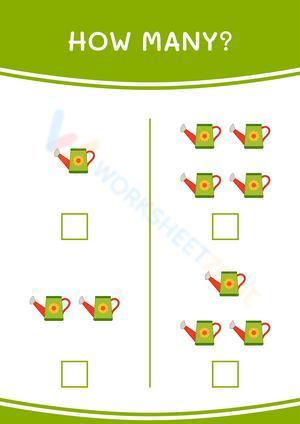 Interactive Easy Counting Worksheet for Beginners